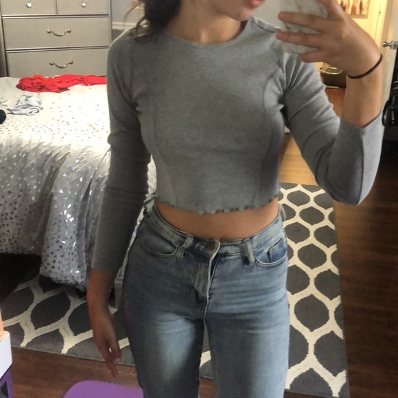 Pacsun Long Sleeve crop top! Size Small. - Picture 4 of 4